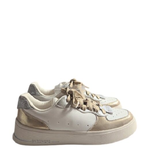 Skechers Womens Hiland Soft Metals Memory Foam Sneakers Size 6 New without Box - Picture 2 of 7